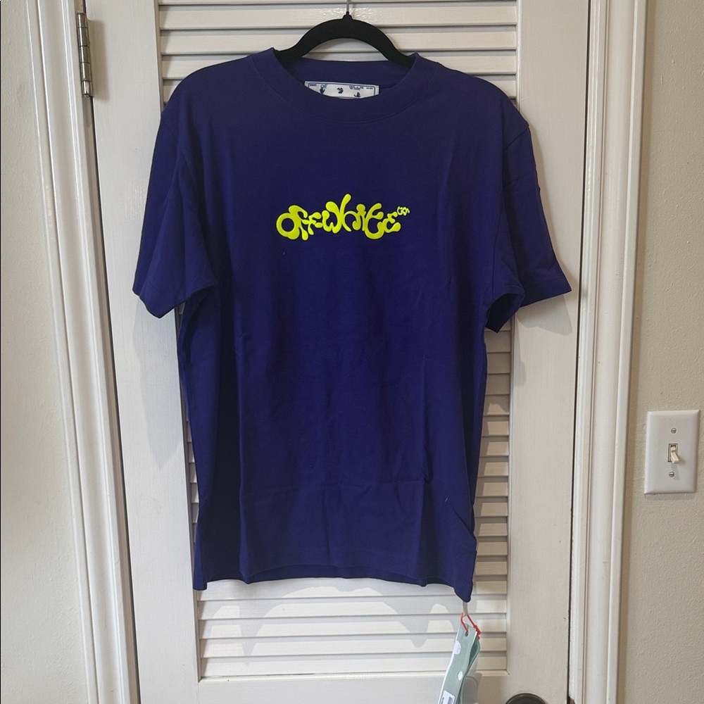 Off-White Opposite Arrow Slim T-Shirt Purple